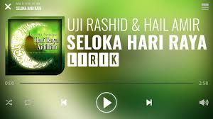 Uji rashid, hail amir antara matamu dan mataku. Uji Rashid Hail Amir Seloka Hari Raya Lirik Youtube