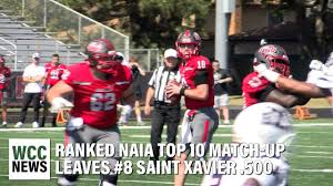 Ranked NAIA top 10 match-up leaves #8 Saint Xavier University .500