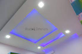 A light ceiling color reflects light, making the room seem larger. Bedroom Interior Bedroom False Ceiling Blue Light In Ceiling Lighting Design Pop Design Bedroom False Ceiling Design False Ceiling Design