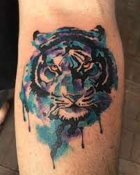 12 Best Watercolor Tiger Tattoo Designs And Ideas Petpress Tiger Tattoo Design Watercolor Tiger Tattoo Tiger Tattoo
