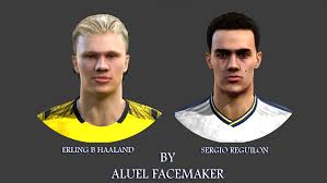 The striker showed in impressive style that he's a contender for the bundesliga top goalscorer award this season. Aluel Facemaker Rilissss Erling Haaland Sergio Reguilon Face Pes 2013 By Aluel Facemaker Link Https Aluelfacemaker Blogspot Com 2020 09 Erling Haaland Sergio Reguilon Face Pes Html Replace With Facebook