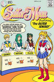 Sailor Moon Adventure Comics #247 cover parody : r/sailormoon