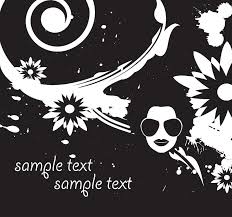 Floral pattern floral splash floral pattern splash pattern floral splash seamless vector floral background decorative vector background pattern. Floral Background With Funky Face And Splash Vector Eps Ai Uidownload