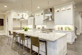 This stone looks great as a white marble countertop, backsplash, vanity top or other home structure. White Granite Kitchen Countertops