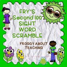 Alphabetize is a free online or printable activity to help children learn to put their spelling or vocabulary words in abc order. Fry S Second 100 Sight Words Abc Order Scramble Matching Sight Words To Letter Boxesthis Packet Has Sight Wo Sight Words Word Activities Sight Word Activities