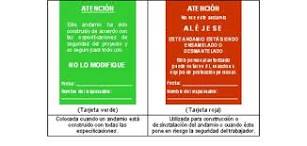NORMA Oficial Mexicana NOM-009-STPS-2011, Condiciones de ...