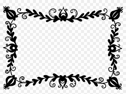 Mode von frame direkt von den internationalen runways. Free Download Black Floral Frame Png Transparent Png 3348x2343 78530 Pngfind