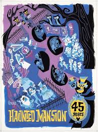 The Art Of Haunted Mansion 45th Anniversary Collectibles At The Disneyland Resort Vintage Disney Posters Disney Posters Disney Rides
