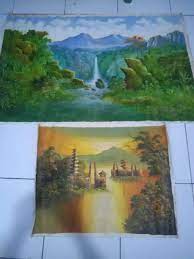 Demikian tadi informasi seputar gambar atau foto lukisan gambar pemandangan alam yang sangat indah, mulai dari gambar pemandangan rumah, sekolah, lukisan pemandangan gunung dan pedesaaan, gambar pemandangan pantai dan masih banyak lagi gambar pemandangan alam lainnya. Lukisan Canvas Judul Pemandangan Alam Koleksi 809154682