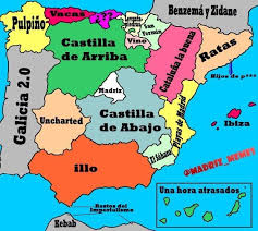 Los mapas y planos de guía españa cubren todas las. Curioso Mapa De Espana Y Cantabria