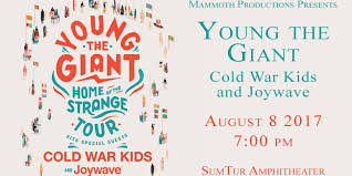 Young The Giant With Cold War Kids And Joywave At Sumtur