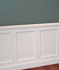 Wood wainscoting should be sealed. Flat Panel Wainscoting Wainscotingideaslaundry Wainscotingrustic Dining Room Wainscoting Wainscoting Styles Wainscoting Bedroom