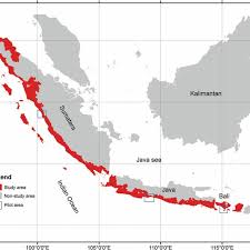 The air travel (bird fly) shortest distance between west sumatra and bali is 1,807 km= 1,123 miles. Study Area Covering The West Coast Of Sumatra South Coast Of Java And Download Scientific Diagram
