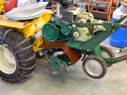 Maybe you would like to learn more about one of these? Conversion Of A Walk Behind Front Tine Tiller Into A Pull Behind Tractor Tiller 2 Gardentiller Best Garden Tools Tractors Garden Tools