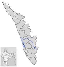 Animated map of kerala god s own country. Periyar River Wikipedia