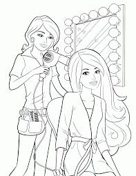 Color alive barbie on crayola.com. Barbie Coloring Pages Pdf Coloring Home
