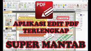 Cara Edit File Pdf Menggunakan Aplikasi Pdf Exchange Editor Youtube