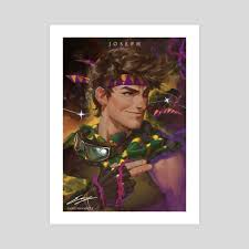 Enzo fernández (footballer, born 2001), argentine midfielder. Joseph Joestar An Art Print By Enzo Fernandez Inprnt