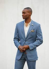 No Tie For The Wedding Day Groom Attire Black Blue Suit Wedding Groom Attire