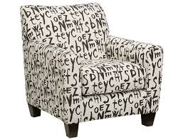 Slumberland Aero Collection Graffiti Accent Chair Upholstered Accent Chairs Charcoal Accent Chair Accent Chairs