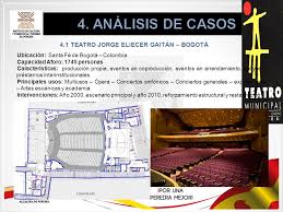 Municipal theatre in bogotá, colombia (en) teatro jorge eliecer gaitan (es) negritudes teatro jorge eliecer gaitan 2015.jpg 2,688 × 1,520; Informe Final Para La Elaboracion De Disenos Ppt Descargar