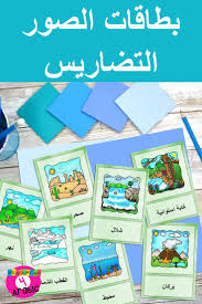 Arabic Landforms Vocabulary Cards Vocabulary Cards Teach Arabic Landforms Vocabulary
