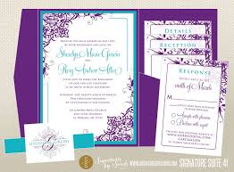 Purple And Turquoise Wedding Invitations Check More Image At Http With Images Turquoise Wedding Invitations Purple Wedding Invitations Teal Wedding Invitations
