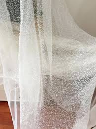 1 Yard Exquisite Heavily Bead Soft Tulle Lace Fabric With Clear Sequin Pearl For Wedding Gown Bridal In 2020 Lace Fabric Tulle Lace Tulle