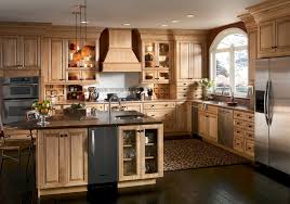 american traditional solid wood kitchen