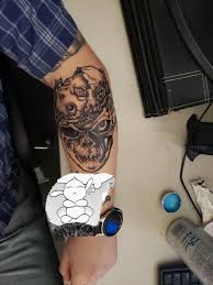 I Know This Tattoo Has Been Done Before But What Do You Guys Think Sorry For The Bad Angle Berserk I really want to get my first tattoo, and i'd love for it be berserk related, but the brand is just so overdone. i know this tattoo has been done before