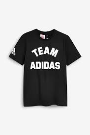Black And White Adidas Shirts Adidas Black Vcity T Shirt Black Adidas Shirts Adidas Girl