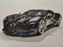 Model fits perfectly into the atmosphere of the game; Bugatti La Voiture Noire Lexus Sport New Luxury Cars Bugatti