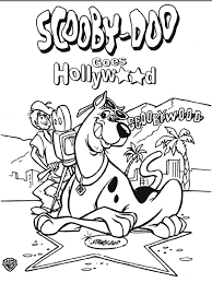 Scooby In Hollywood Coloring Page Kids Coloring Page Scooby Doo Coloring Pages Quote Coloring Pages Coloring Pages