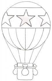 Pin De Sarah Cotis En Para Colorear Dibujo De Globo Aerostatico Dibujos De Globos Globo Aerostatico