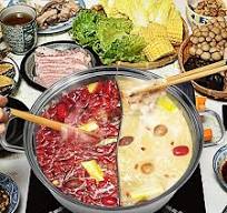 LP Living Plus Electric Dual Sided Stainless Steel Shabu Shabu Hot Pot with  Burner and Glass Lid 5.0L