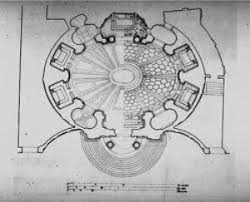 Prent maakt deel uit van een album. Sant Andrea Al Quirinale Bernini Gianlorenzo