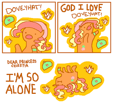 Dear Princess Celestia I M So Alone By Croissy On Deviantart