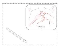 Crayon Lsf Le Plaisir D Apprendre Lsf Lsf Langage Des Signes Bebe Signes Bebe