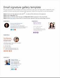 Download Email Signature Gallery