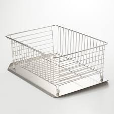 4.6 out of 5 stars. Stainless Steel Side Selectable Dish Drainer Tray Muji