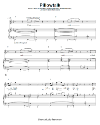 Maybe you would like to learn more about one of these? Pillowtalk Sheet Music Zayn Sheetmusic Free Com
