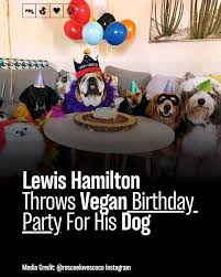 Did you know that Lewis Hamilton and his dog are both committed…