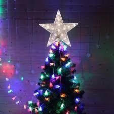 Led Light Up Christmas Tree Topper Star Xmas Tree Star Ornament Estrelinhas Adornos De Navidad Eve Decorations Tm Christmas Ornaments House Christmas Ornaments On Sale From Williem 24 52 Dhgate Com