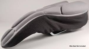 Adjustable console angle for convenient viewing. Bike Saddle Cushion Comfy Bike Seat Cover Komfy Klevr Llc