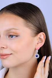 Buy 925K Ruby Stone Silver Earrings, Ruby Earrings, Dangle Drop Ruby  Earrings, A Bold Statement of Elegance, Daily Wear Red Stone Earrings at  affordable prices — free shipping, real reviews with photos —