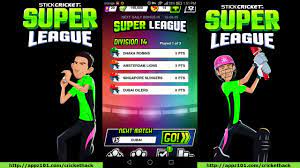 You are the ultimate cricket megastar, with a huge range of hair styles and accessories to choose from. Stick Cricket Super League Hack Stick Cricket Super League Cheats Stick Cricket Mod Apk 2017 Youtube