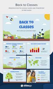 Get Ready And Go Back To Your Classes Using This Funny Presentation Download It Now Available As Google Slides Ide Presentasi Teknologi Pendidikan Presentasi