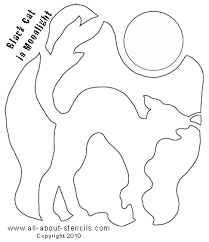 These black cat pumpkins are super cute and really easy to make. Cat Stencils For Pumpkin Carving And Other Scary Halloween Crafts