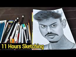 11 Hours Sketching 😲| Beautiful Realistic Drawing
