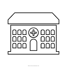 Pin illustration designer kids toys coloring pages elsa hospital printables. Hospital Coloring Page Ultra Coloring Pages